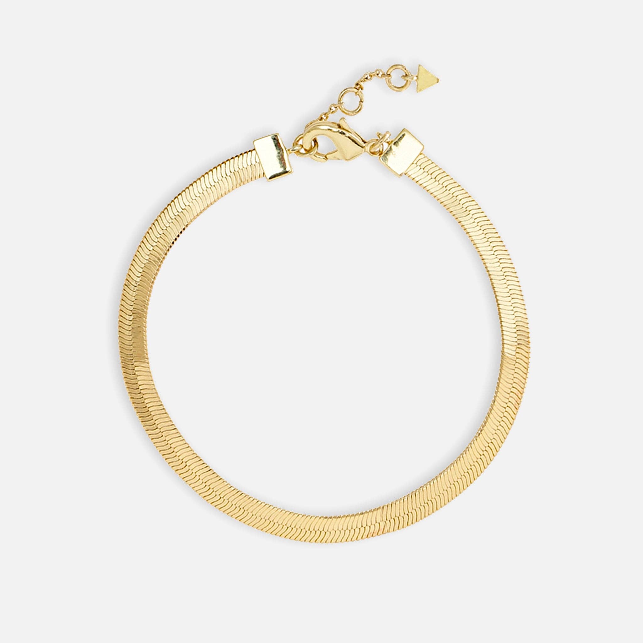 14 k forgyldt armbånd | Lolland | Sildeben Chain