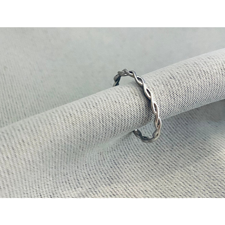 Justerbar ring - sølv